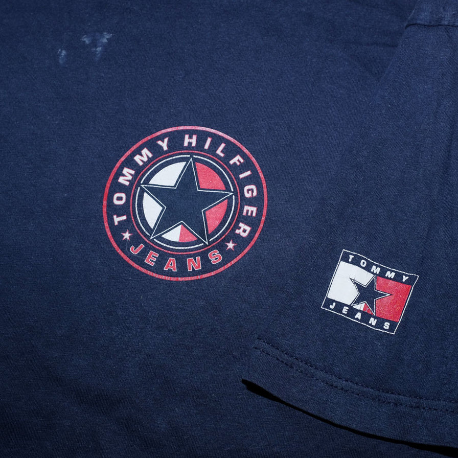 Vintage Tommy Jeans T-Shirt XLarge - Double Double Vintage