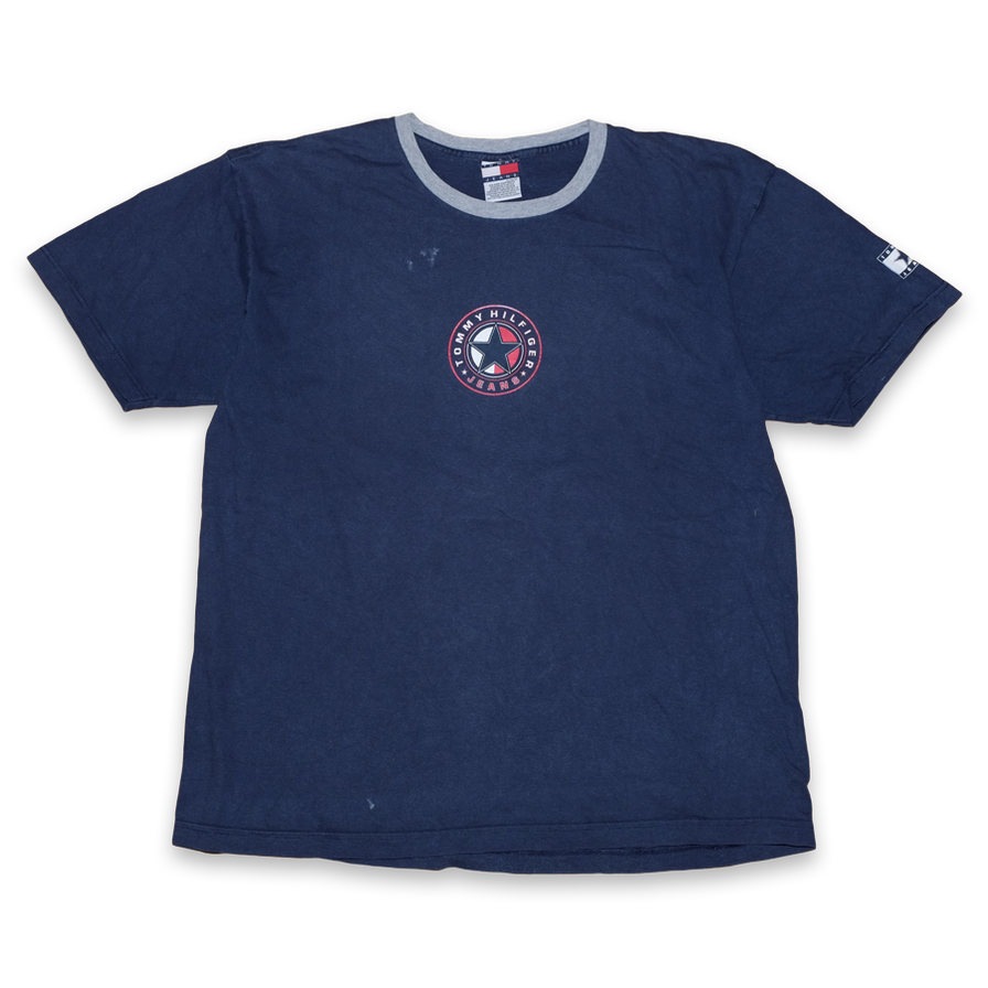 Vintage Tommy Jeans T-Shirt XLarge - Double Double Vintage