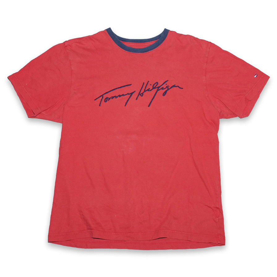 Vintage Tommy Hilfiger T-Shirt Medium - Double Double Vintage