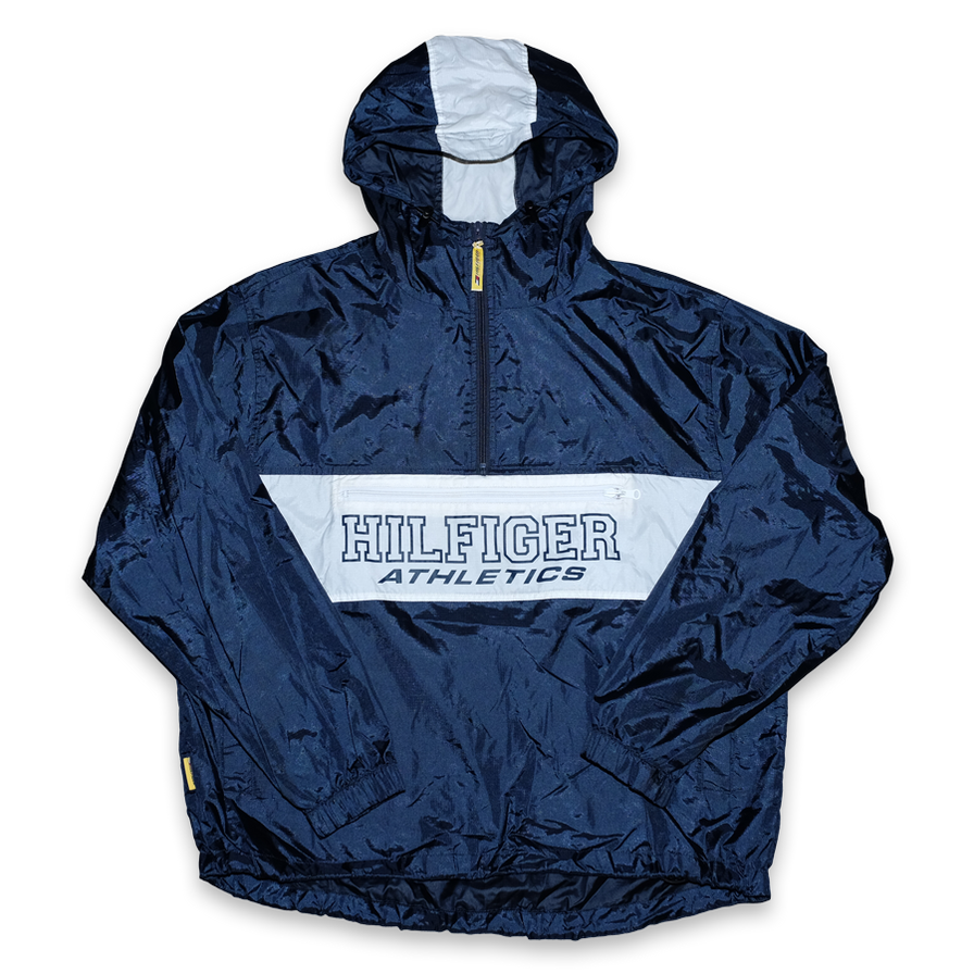 Vintage Tommy Hilfiger Athletics Windbreaker Medium / Large - Double Double Vintage
