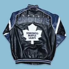 Vintage Toronto Maple Leafs College Jacket Large