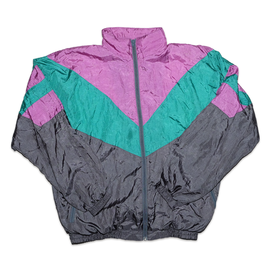 Vintage Trackjacket Medium - Double Double Vintage