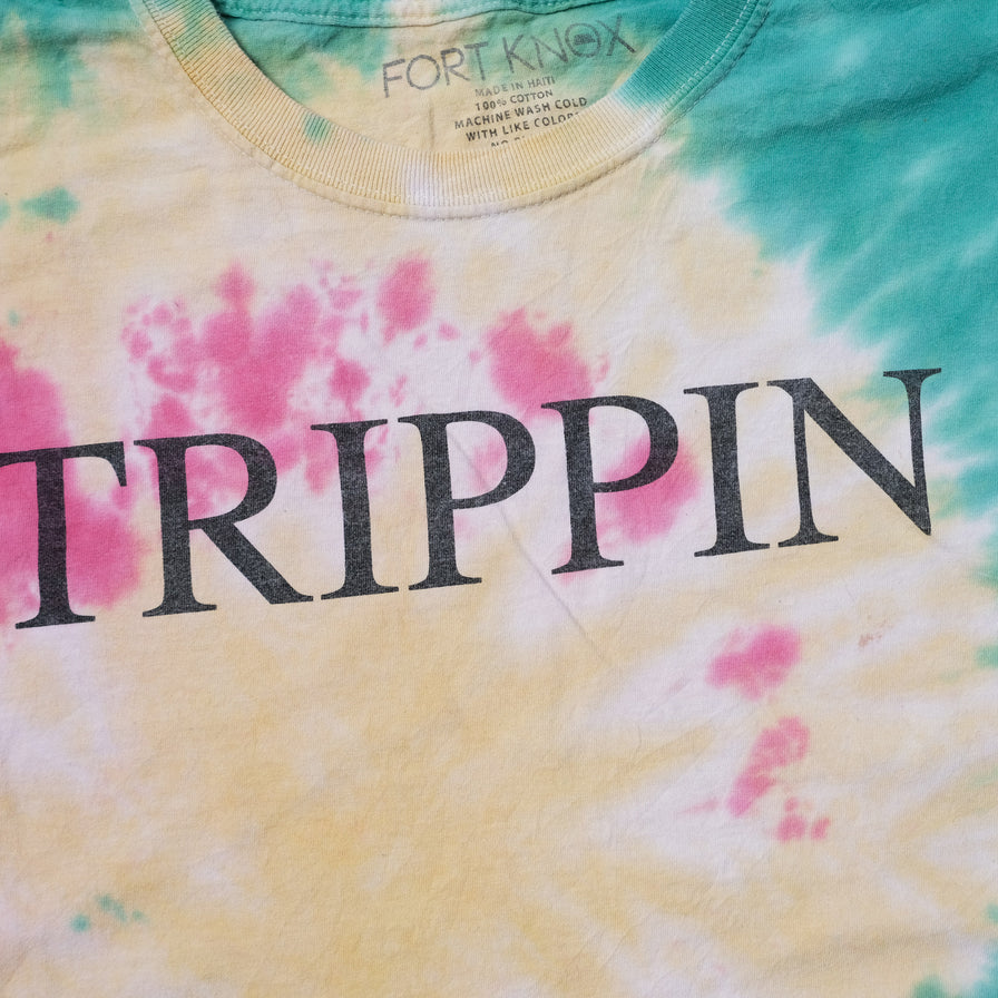 Vintage Trippin' Tie Dye T-Shirt Large
