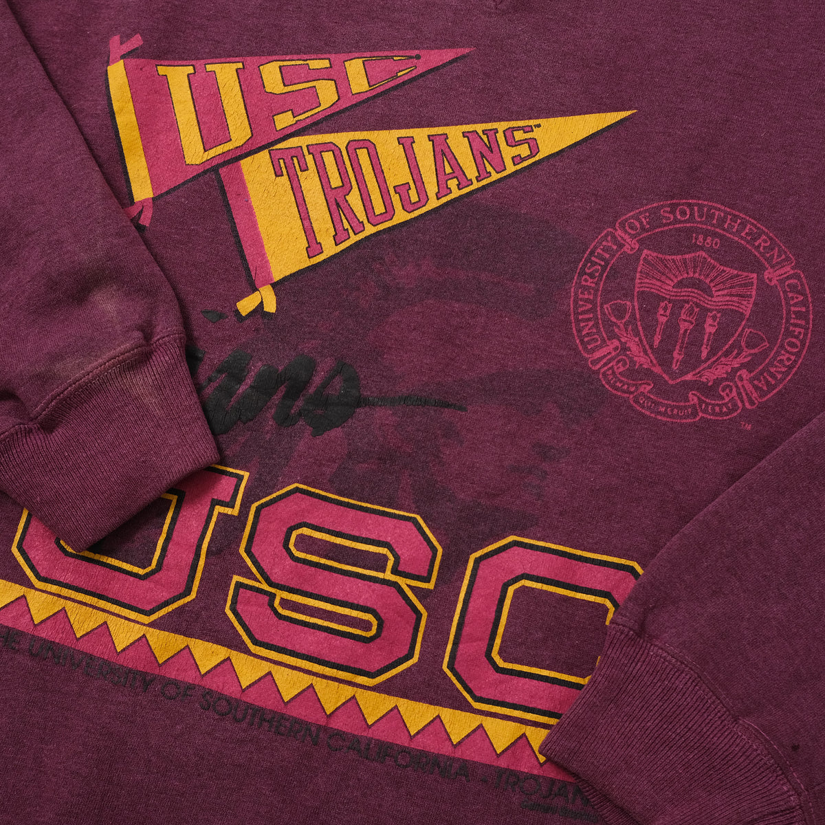 Vintage USC Trojans Sweater Large | Double Double Vintage