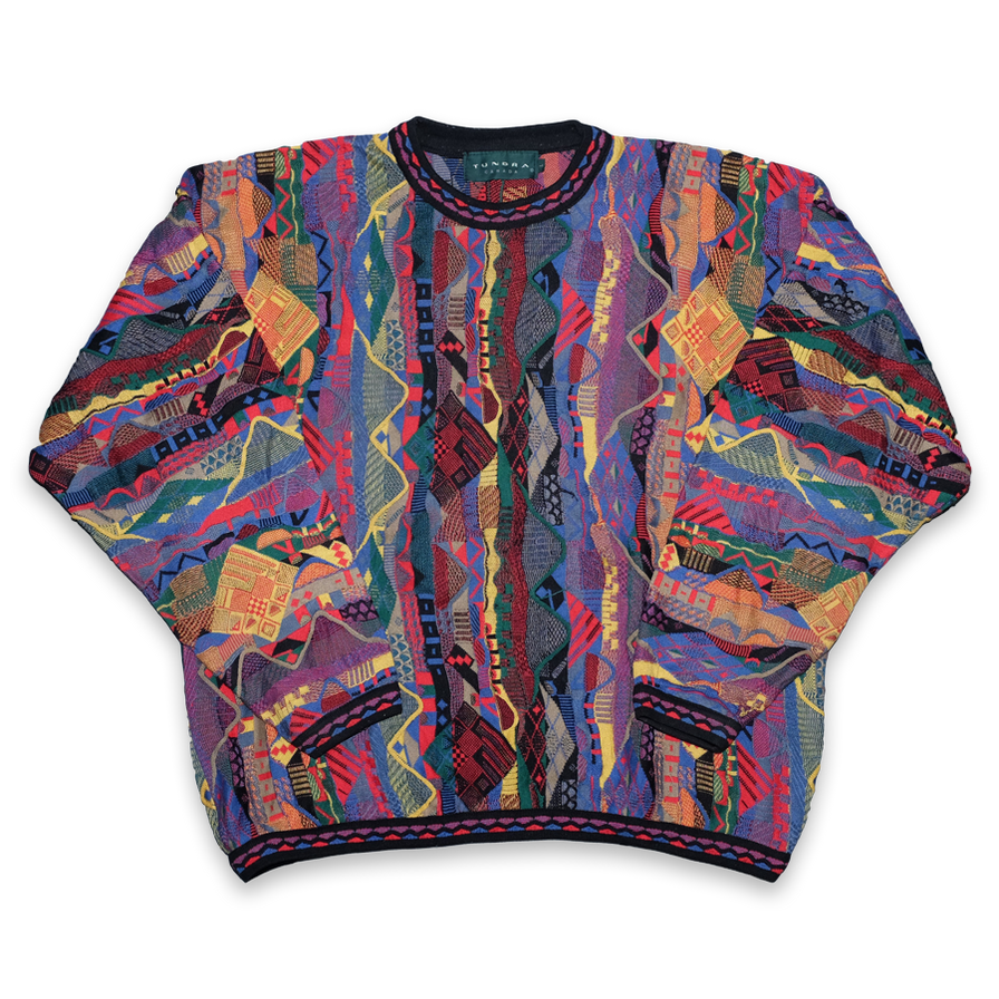 Vintage Tundra Sweater Large - Double Double Vintage