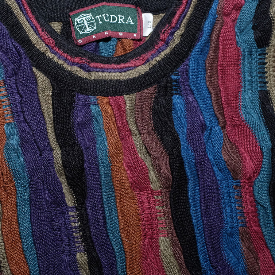 Vintage Tundra Sweater Large - Double Double Vintage