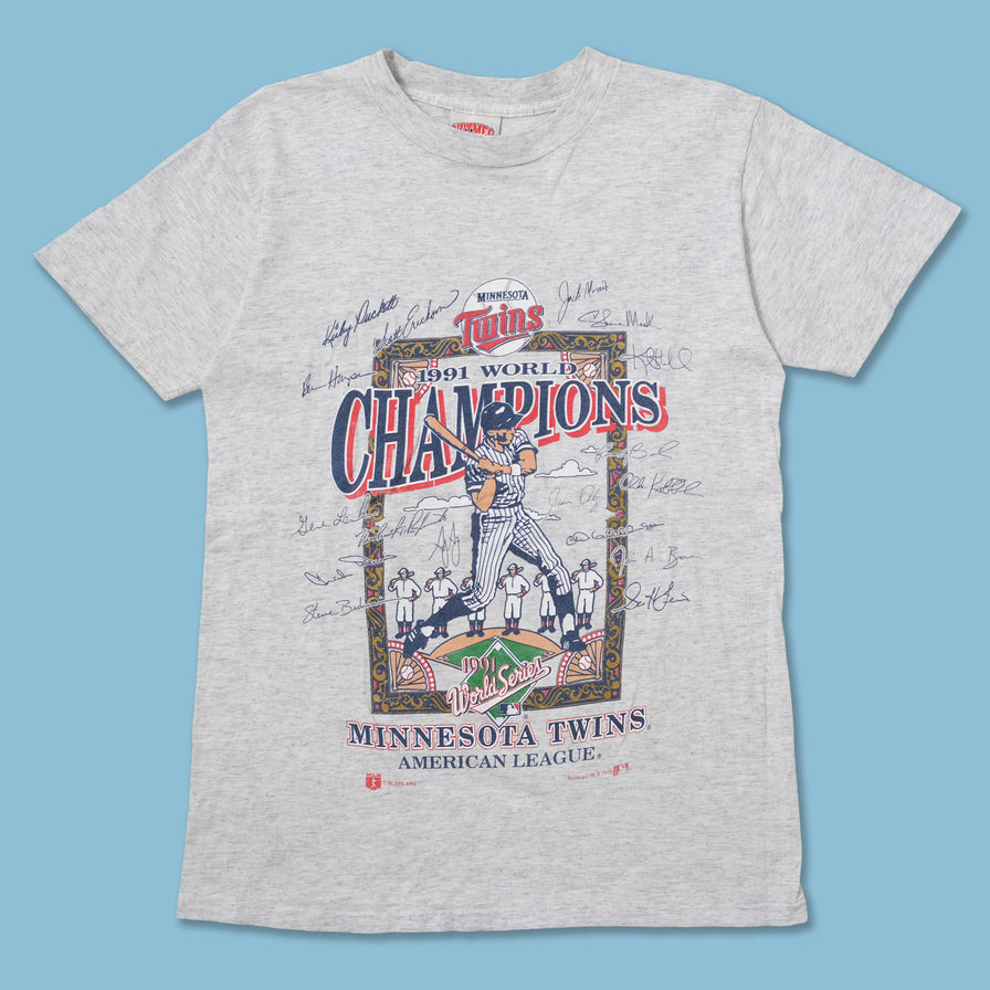 Vintage 1991 Minnesota Twins T-Shirt Small / Medium