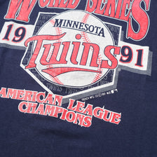 Vintage 1991 Minnesota Twins T-Shirt Large
