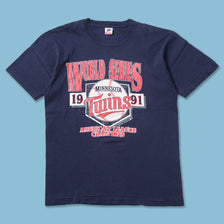 Vintage 1991 Minnesota Twins T-Shirt Large