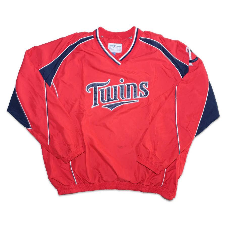 Vintage Minnesota Twins Windbreaker XLarge - Double Double Vintage