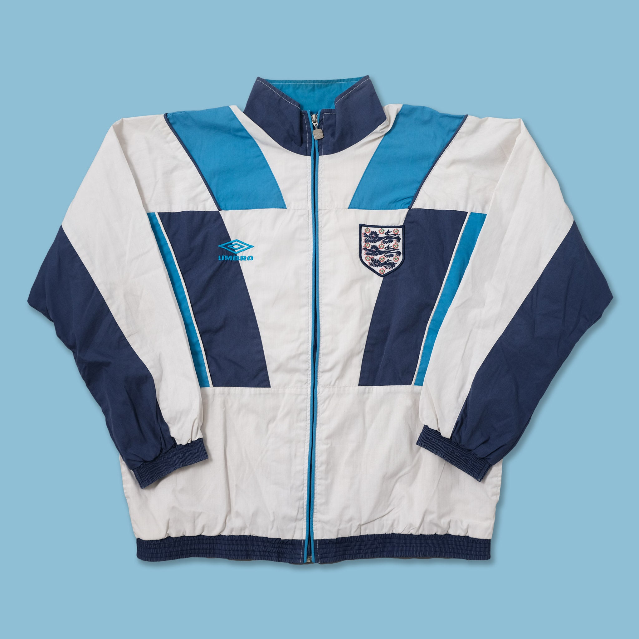 Vintage Umbro England Track Jacket Large / XLarge | Double Vintage Umbro England Track Jacket Large / XLarge | Double