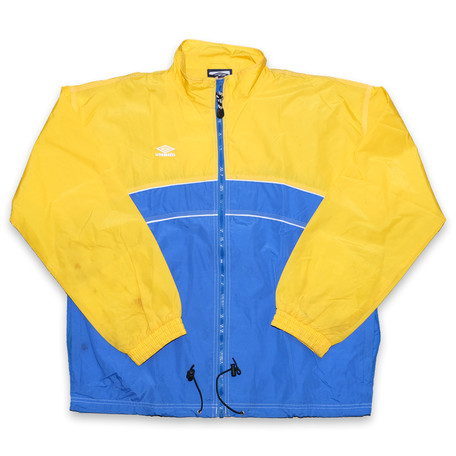 Vintage Umbro Track Jacket Large - Double Double Vintage