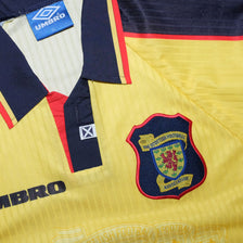 Vintage Umbro Scottland Soccer Jersey XLarge - Double Double Vintage