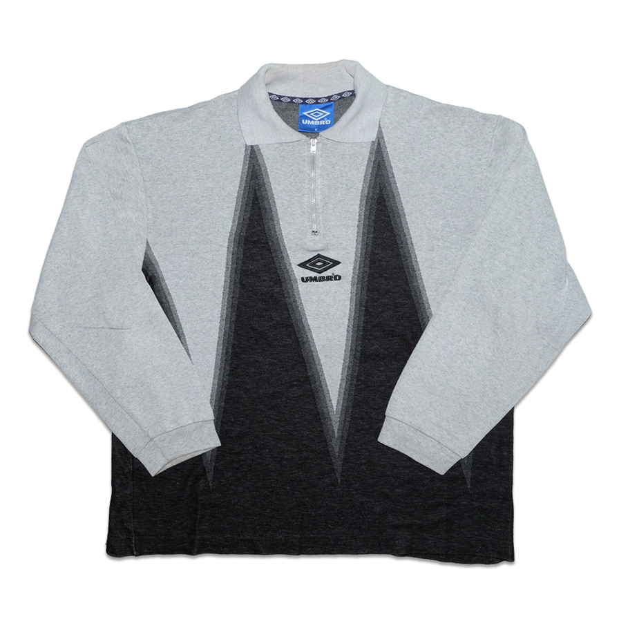 Vintage Umbro Q-Zip Sweater Medium - Double Double Vintage