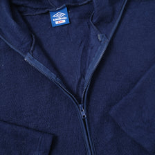 Vintage Umbro Hooded Fleece Jacket XLarge