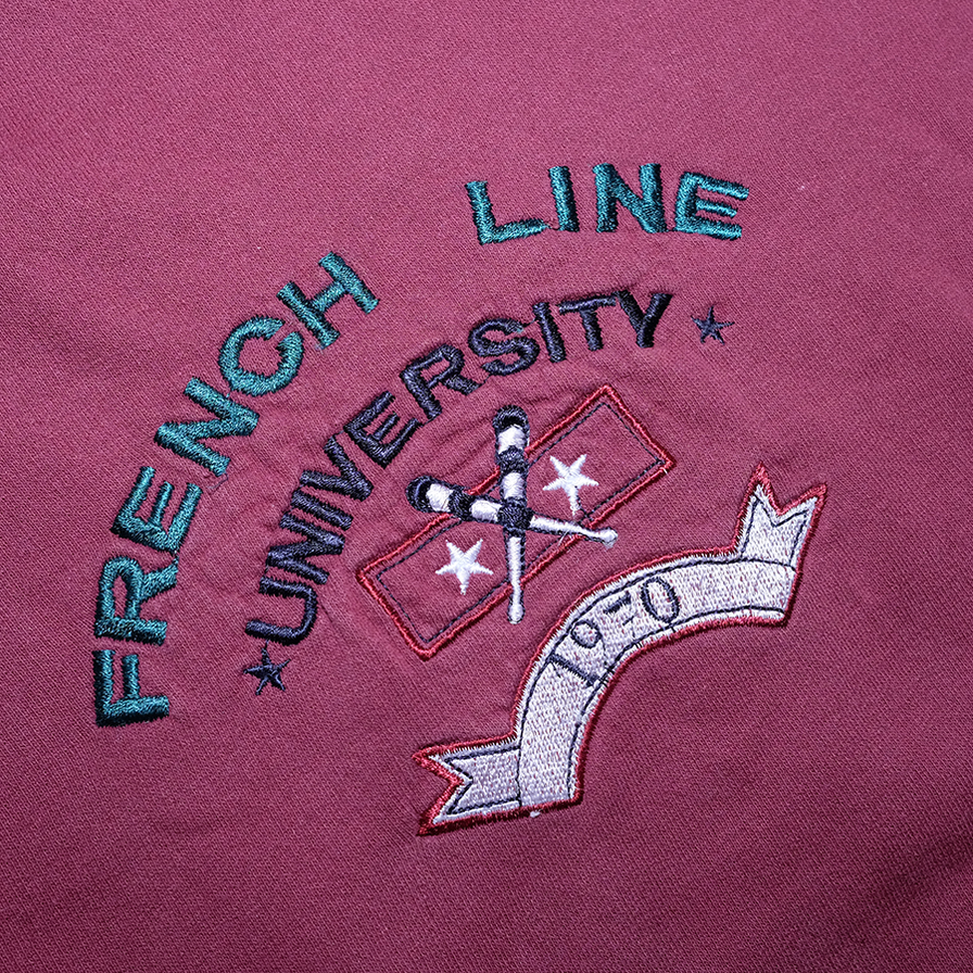 Vintage University Sweater Large - Double Double Vintage