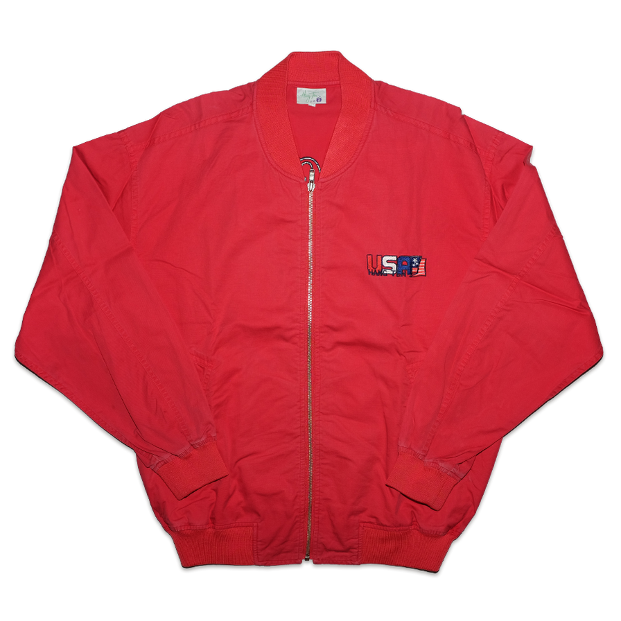 Vintage USA Light Bomber Jacket Medium - Double Double Vintage