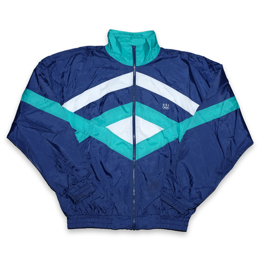 Vintage USA Olmypic Games Track Jacket Large - Double Double Vintage