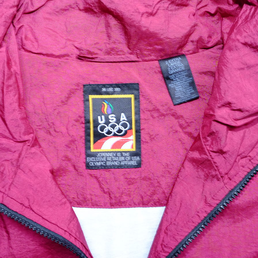 Vintage USA Olympic Trackjacket XLarge - Double Double Vintage