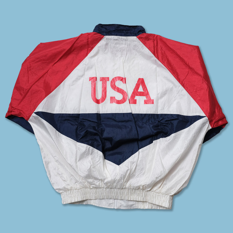 Vintage USA Olympics Track Jacket XLarge