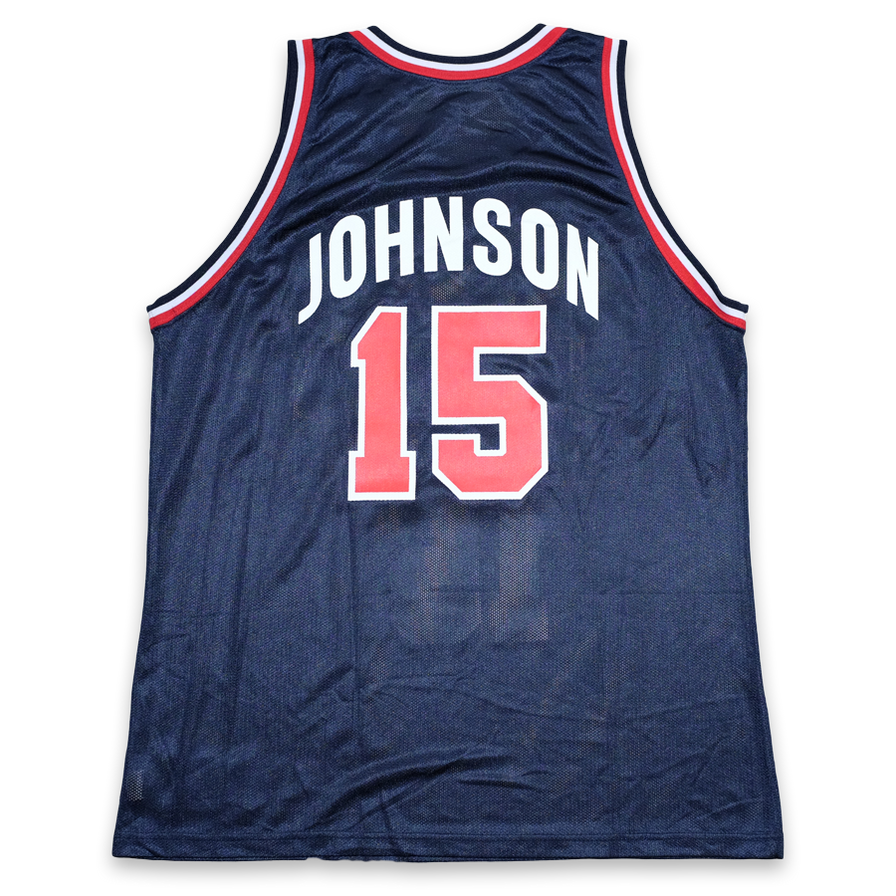 Vintage Magic Johnson Dream Team USA Jersey XLarge - Double Double Vintage