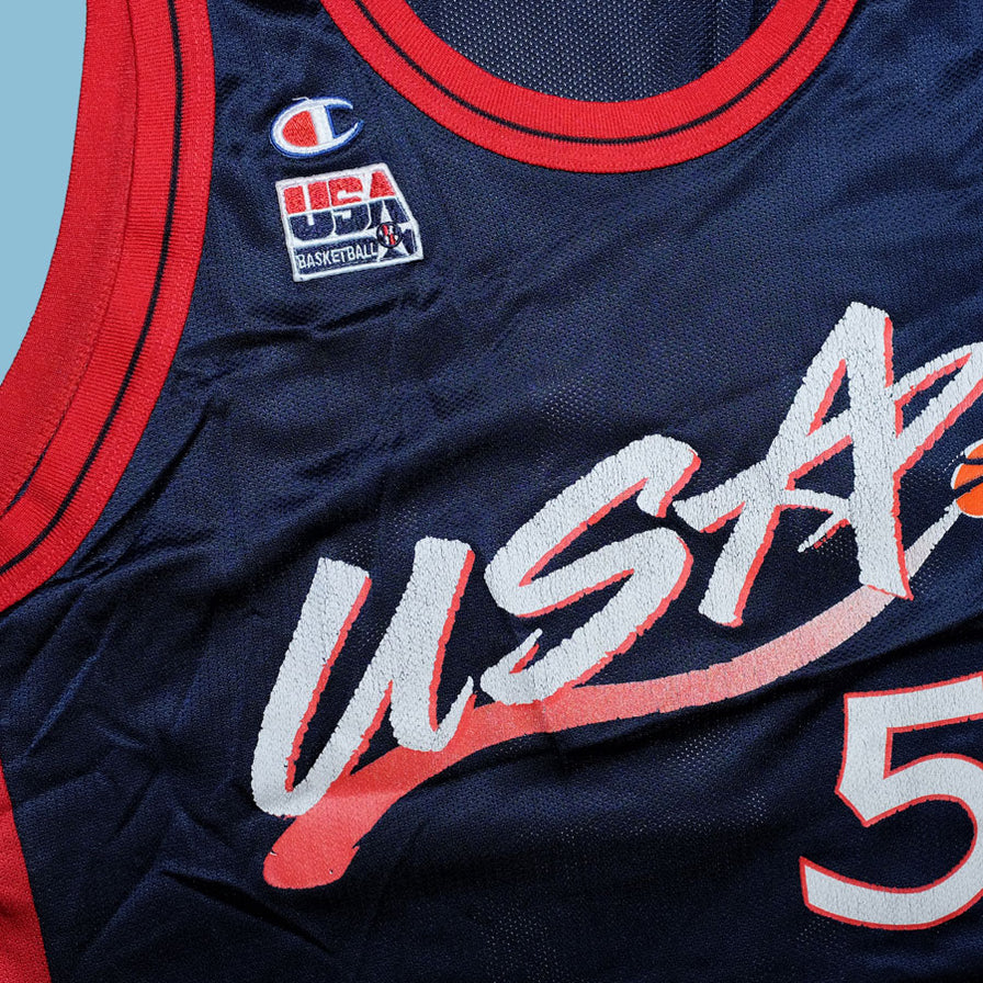 Vintage Champion USA Grant Hill Jersey XLarge - Double Double Vintage
