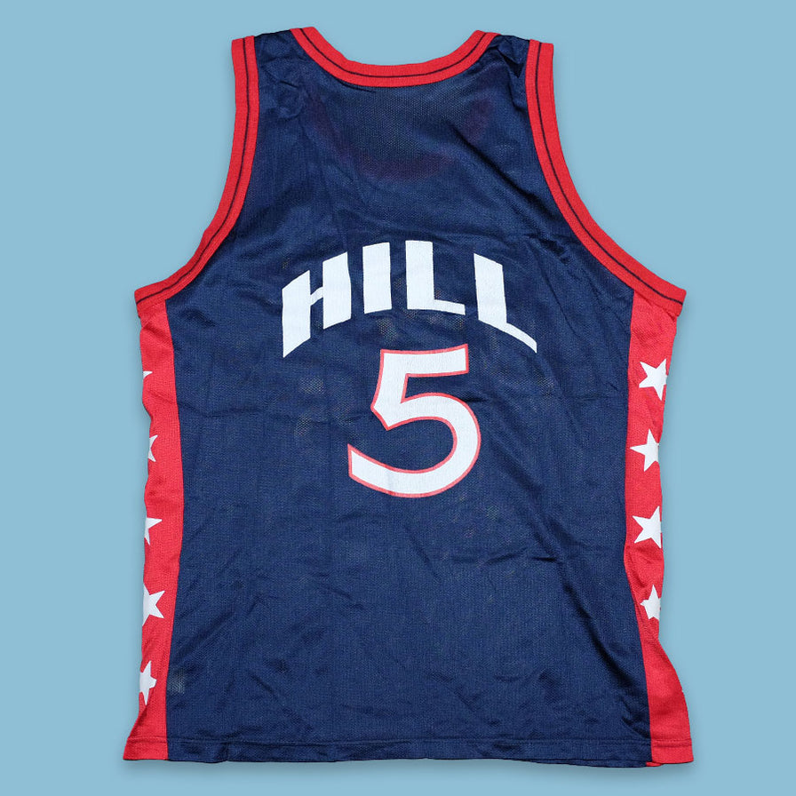 Vintage Champion USA Grant Hill Jersey XLarge - Double Double Vintage