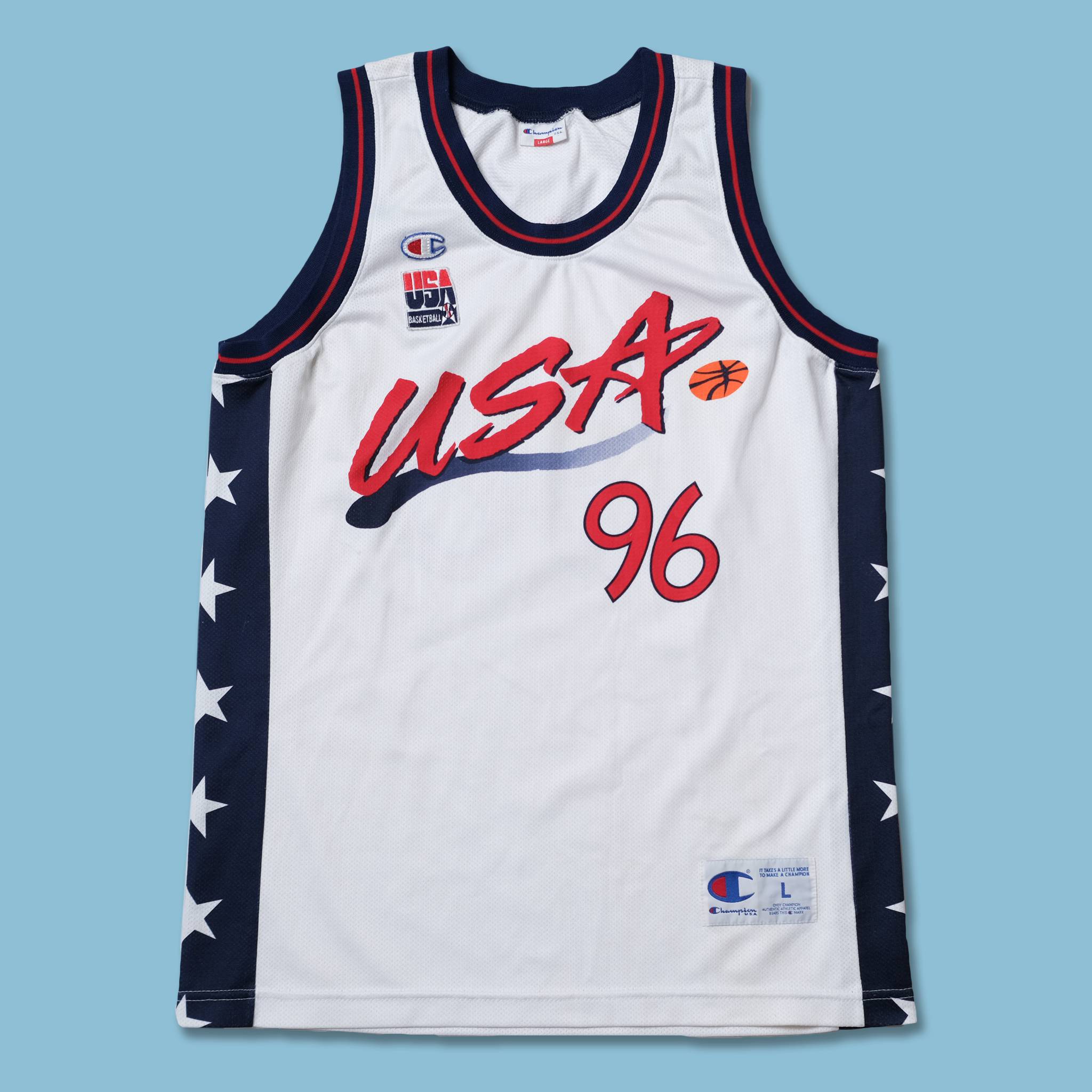 80's JERZEES×ChampionUSA製2Xboro sweat Vintage Champion USA Dream Team Jersey Large | Double Double