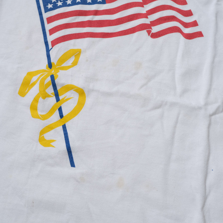 Vintage USA Flag T-Shirt XLarge