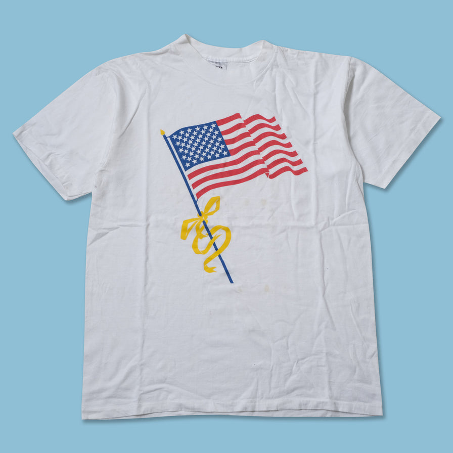Vintage USA Flag T-Shirt XLarge