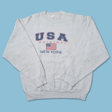 Vintage New York USA Sweater XLarge