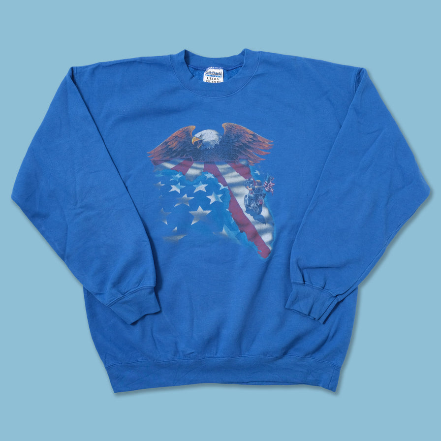 Vintage USA Bike Sweater Large