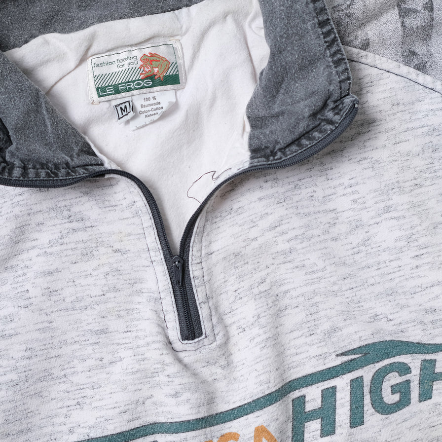 Vintage Q-Zip Sweater Medium