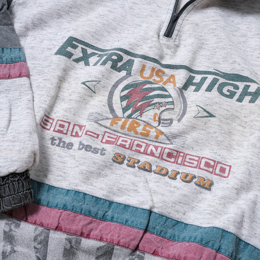 Vintage Q-Zip Sweater Medium