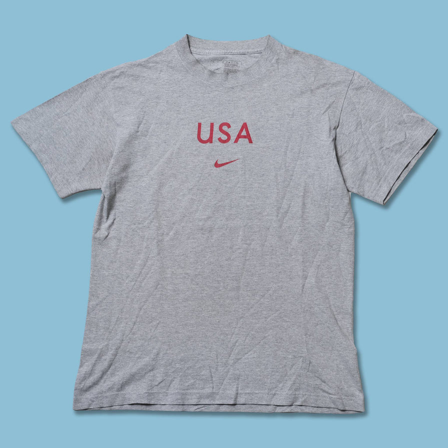 Vintage Nike USA T Shirt Medium Double Double Vintage