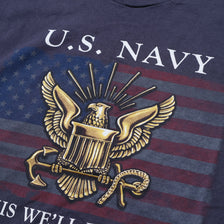 Vintage US Navy T-Shirt Large / XLarge