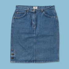Vintage Valentino Women's Denim Skirt 30