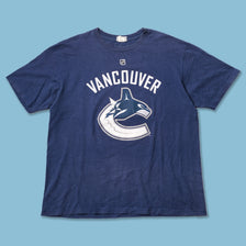 Vintage Reebok Vancouver Canucks T-Shirt XLarge