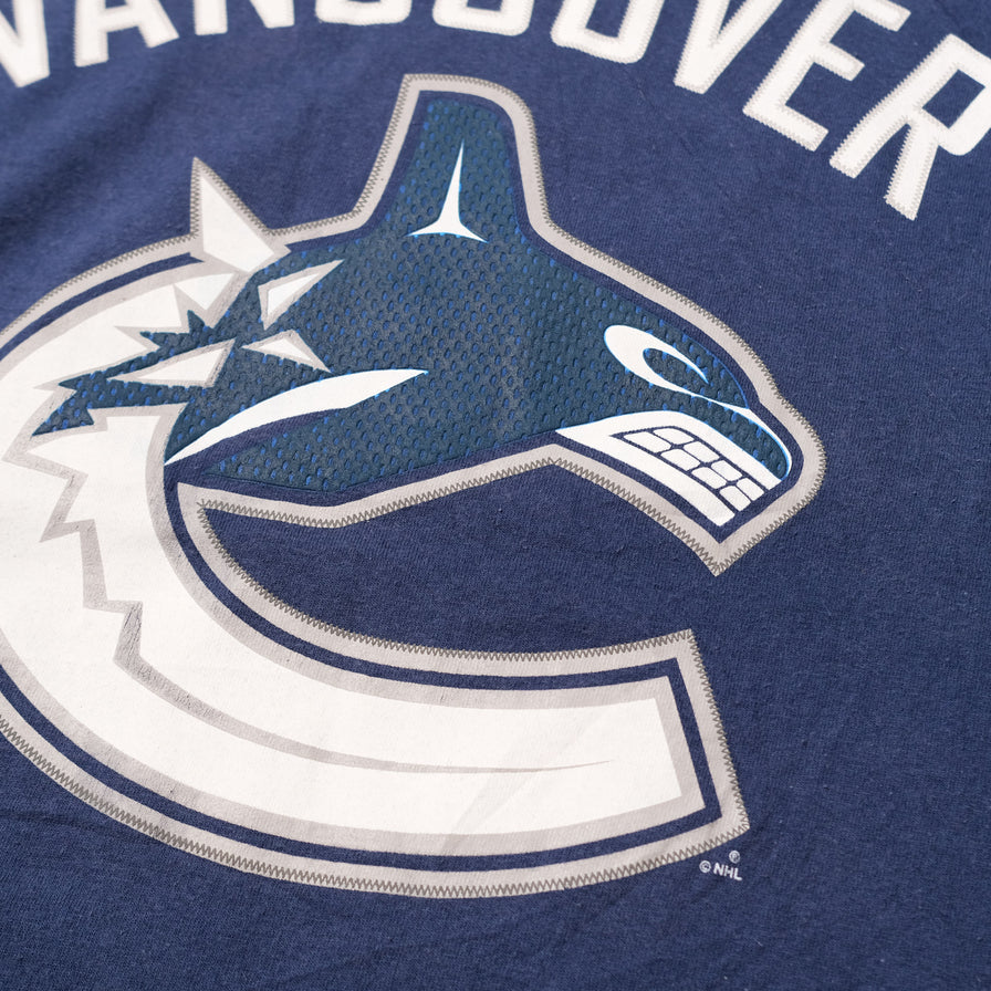 Vintage Reebok Vancouver Canucks T-Shirt XLarge