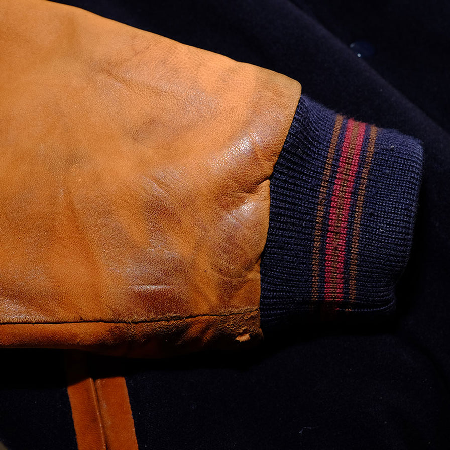 Vintage Australia Varsity Leather Jacket XLarge - Double Double Vintage