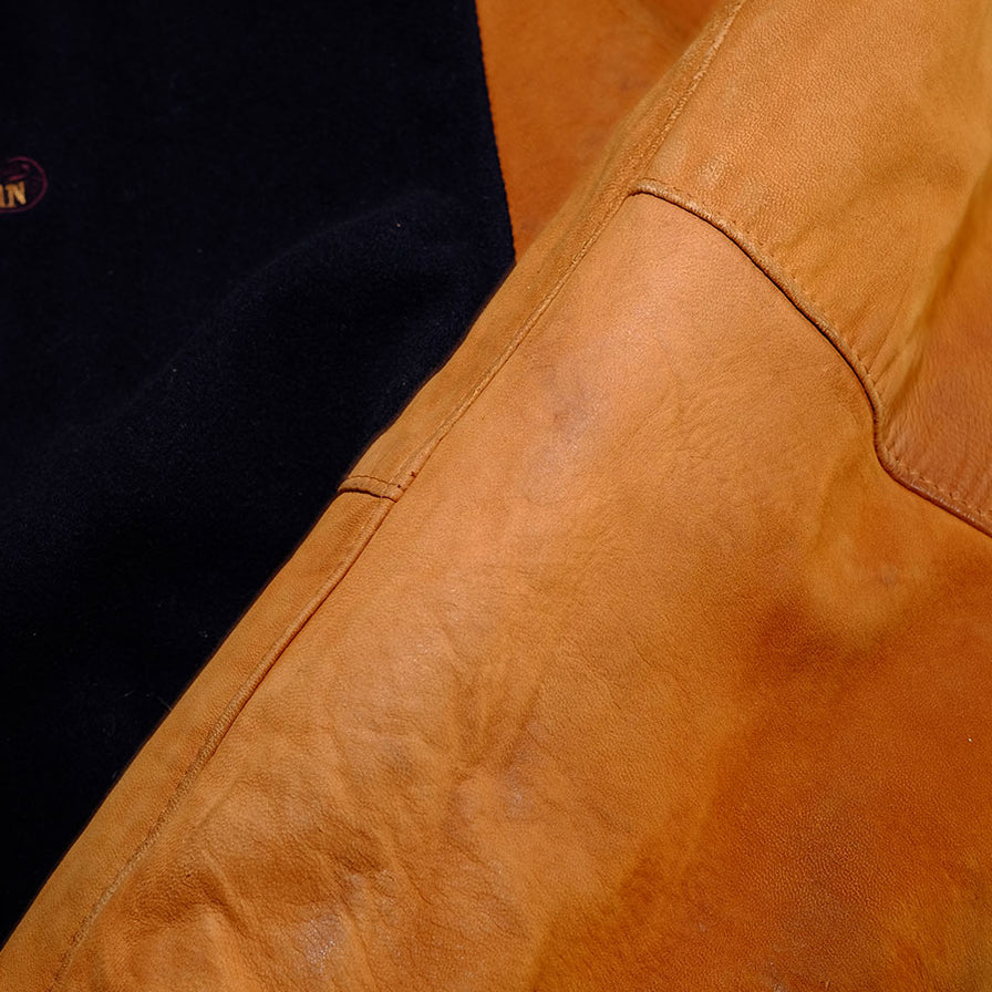 Vintage Australia Varsity Leather Jacket XLarge - Double Double Vintage