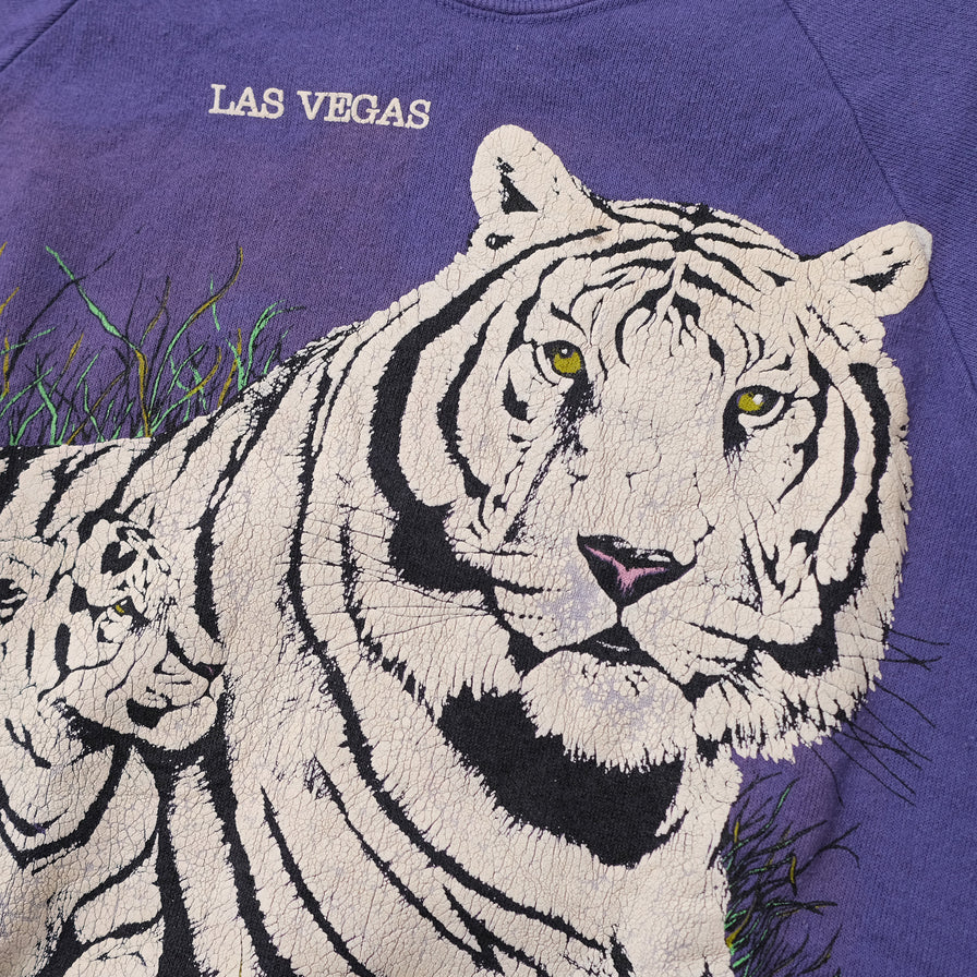 Vintage Las Vegas Tiger Sweater Medium
