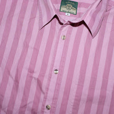 Vintage Vertical Stripe Shirt XLarge - Double Double Vintage
