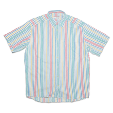 Vintage Vertical Stripe Shirt XLarge - Double Double Vintage