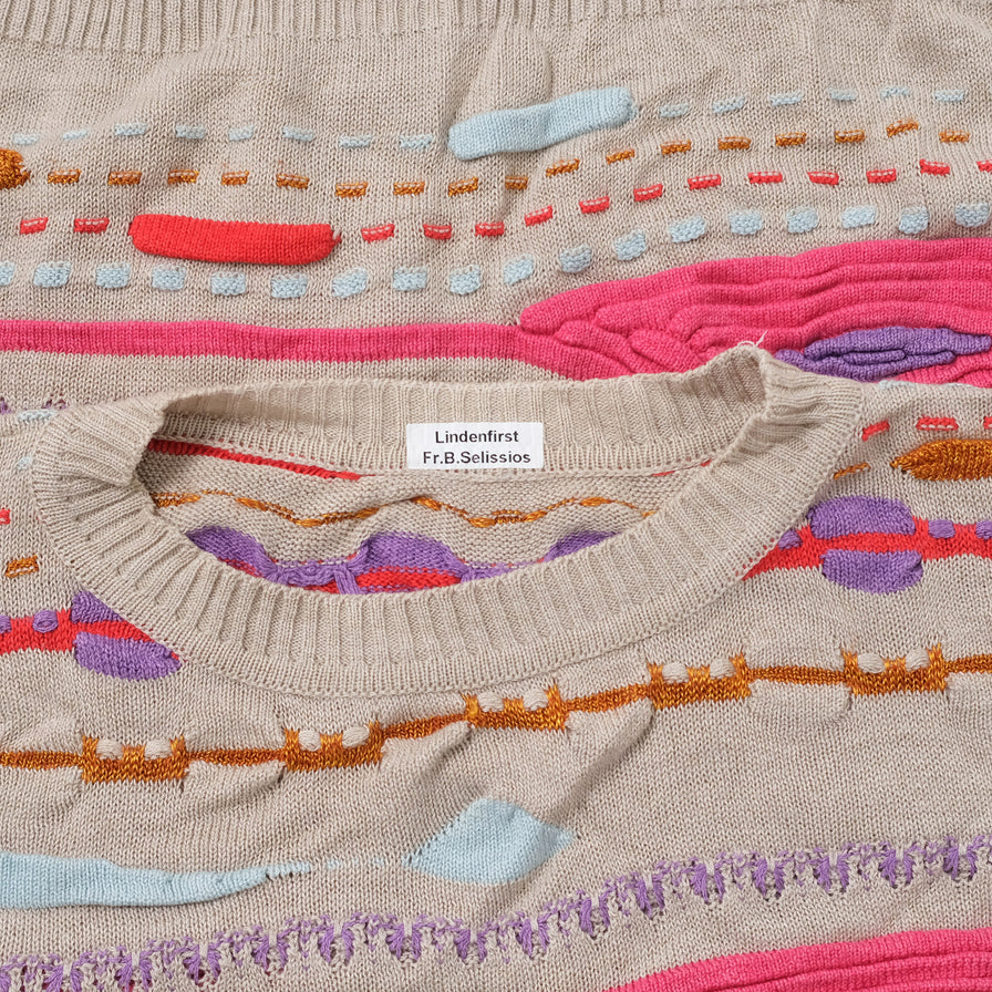 Vintage Coogi Style Women's Sweater Vest Large