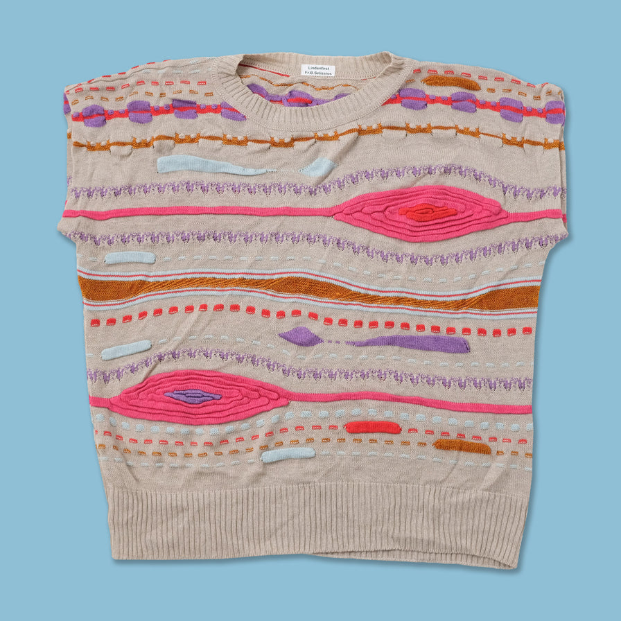 Vintage Coogi Style Women's Sweater Vest Large