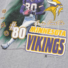Vintage 2001 Cris Carter Minnesota Vikings T-Shirt Large