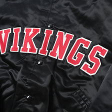 Vintage Deadstock Vikings Satin Bomber Jacket