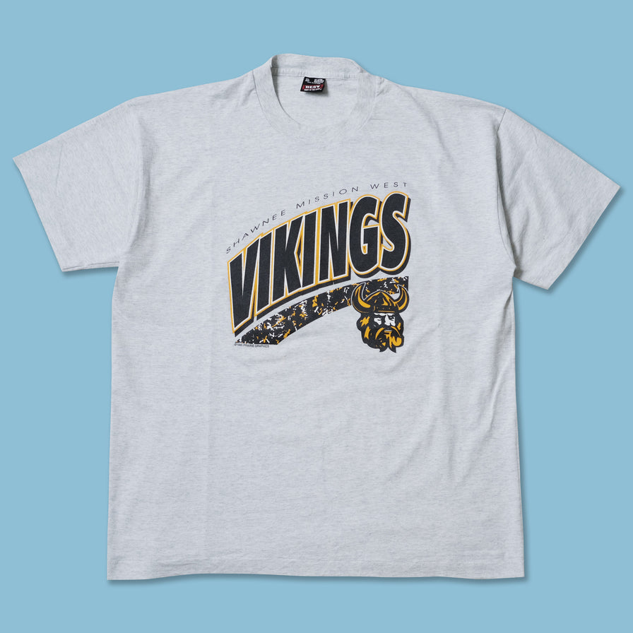 Vintage 1995 Shawnee Mission West Vikings T-Shirt XLarge