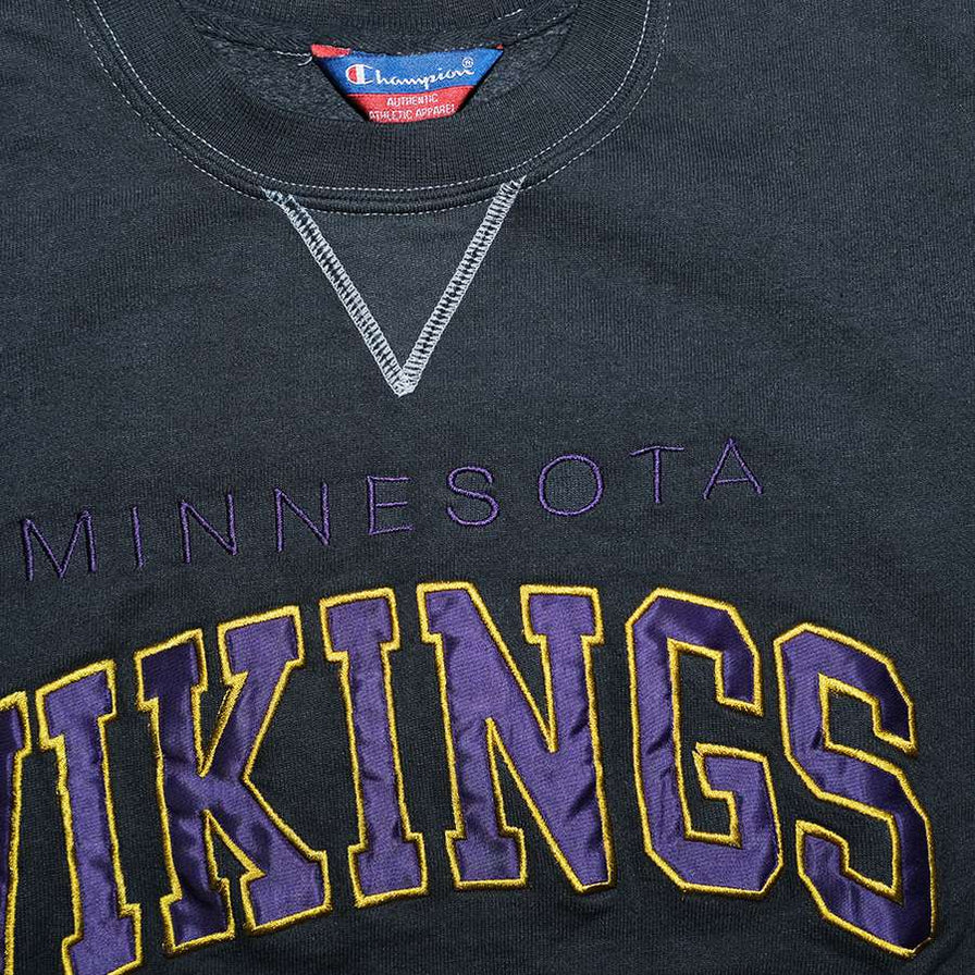 Vintage Champion Minnesota Vikings Sweater XLarge